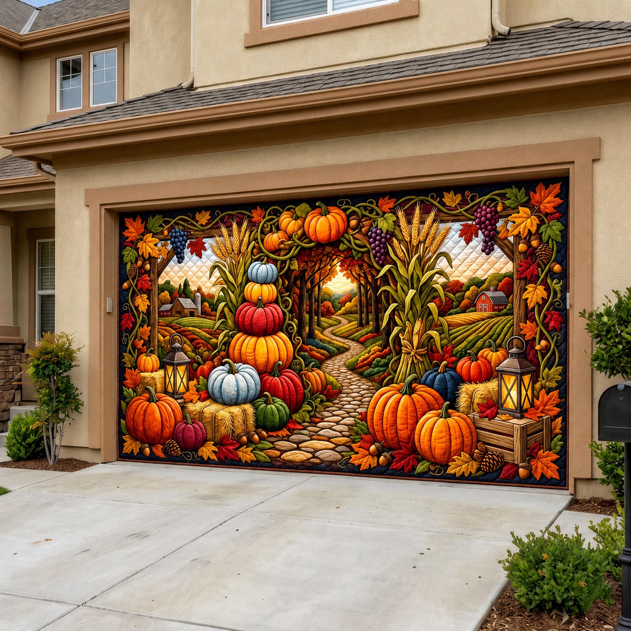 Pumpkin Patch Garage Door Banner GFTONMU1928