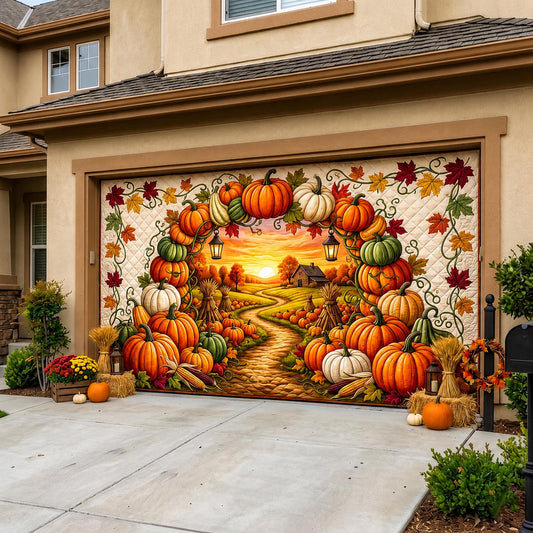 Pumpkin Patch Garage Door Banner GFTONMU1929