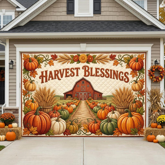 Pumpkin Patch Garage Door Banner GFTONMU1931