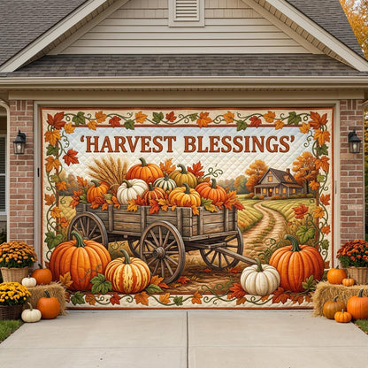 Pumpkin Patch Garage Door Banner GFTONMU1934
