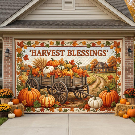Pumpkin Patch Garage Door Banner GFTONMU1934
