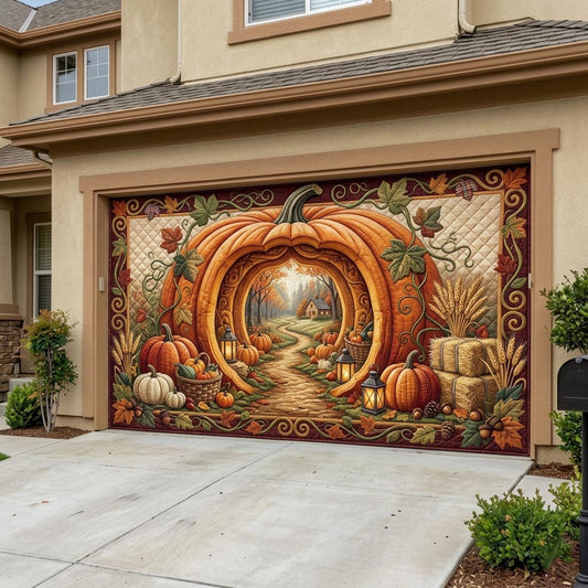 Pumpkin Patch Garage Door Banner GFTONMU1936