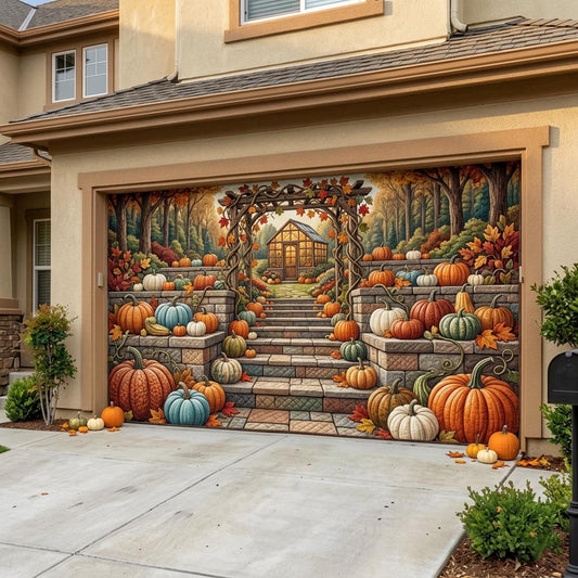 Pumpkin Patch Garage Door Banner GFTONMU1937