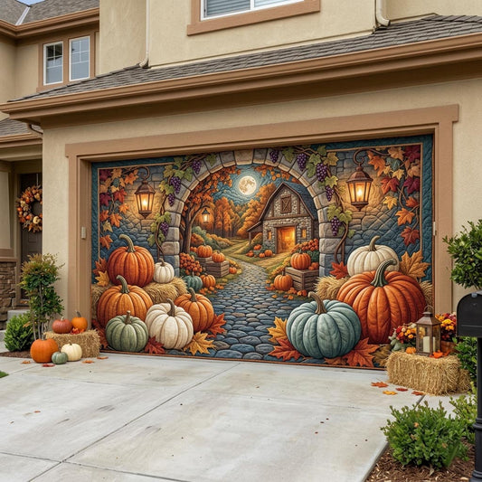 Pumpkin Patch Garage Door Banner GFTONMU1938