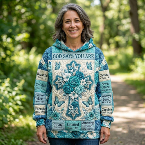 Floral Bible Hoodie GFTONMU2068