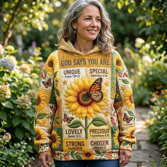 Floral Bible Hoodie GFTONMU2069