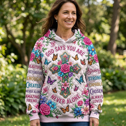 Floral Bible Hoodie GFTONMU2072