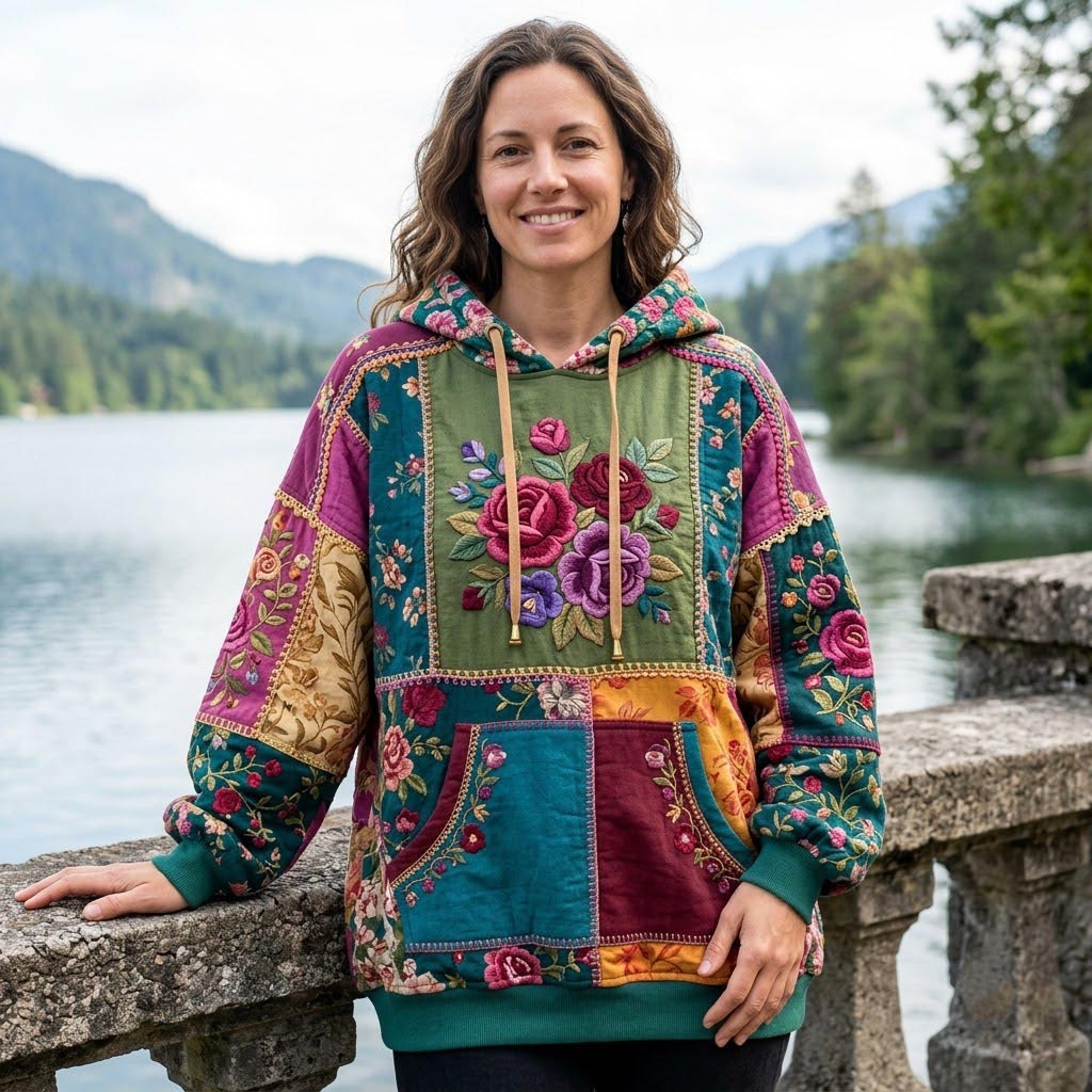Boho Vintage Hoodie GFTONMU2105