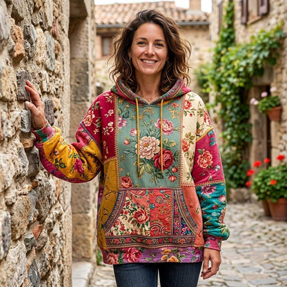 Boho Vintage Hoodie GFTONMU2106