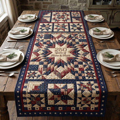 Heritage Patch Quilted Table Runner GFTONMU216
