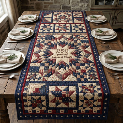 Heritage Patch Quilted Table Runner GFTONMU216
