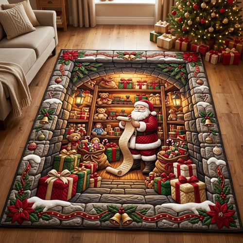 Santa Claus Area Rug GFTONMU2214