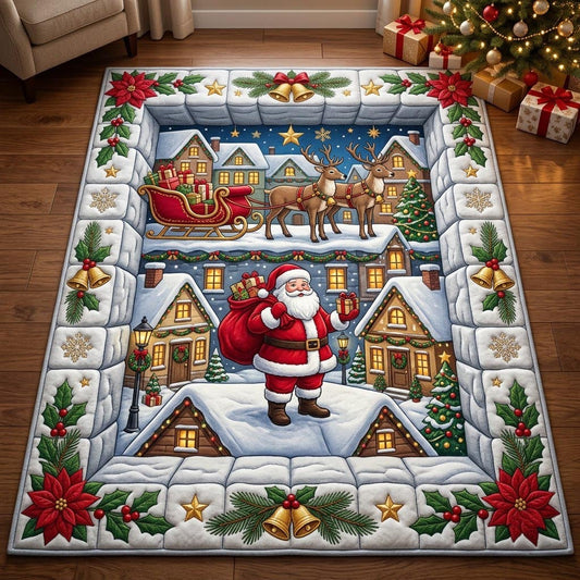 Santa Claus Area Rug GFTONMU2215