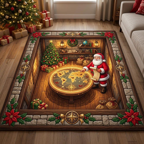 Santa Claus Area Rug GFTONMU2216