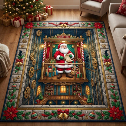 Santa Claus Area Rug GFTONMU2217
