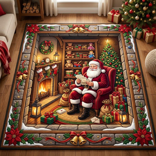 Santa Claus Area Rug GFTONMU2218