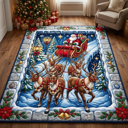 Santa Claus Area Rug GFTONMU2219