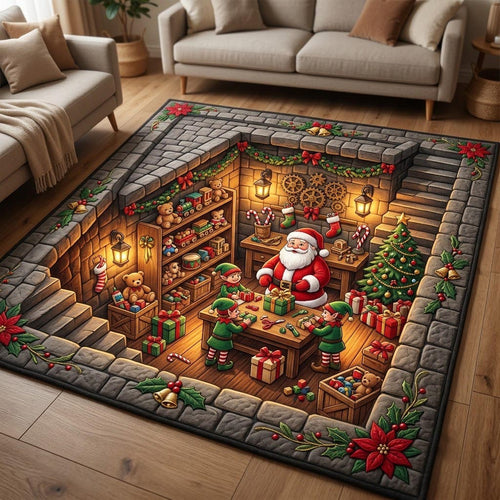 Santa Claus Area Rug GFTONMU2220