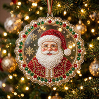 Santa Claus Christmas Mica Ornament GFTONMU2221