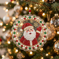 Santa Claus Christmas Mica Ornament GFTONMU2225