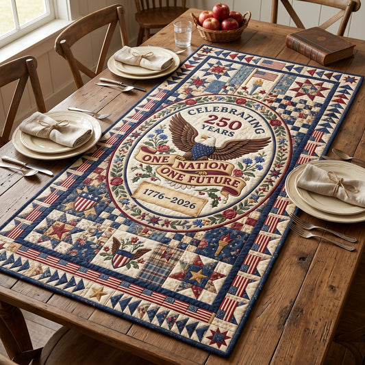 Heritage Patch Quilted Table Runner GFTONMU225