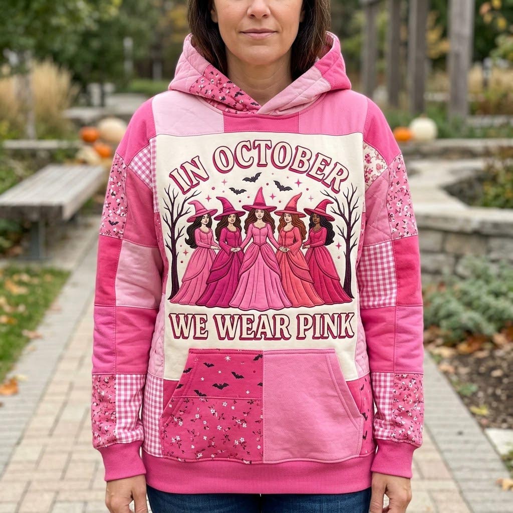 In October We Wear Pink Hoodie GFTONMU2261