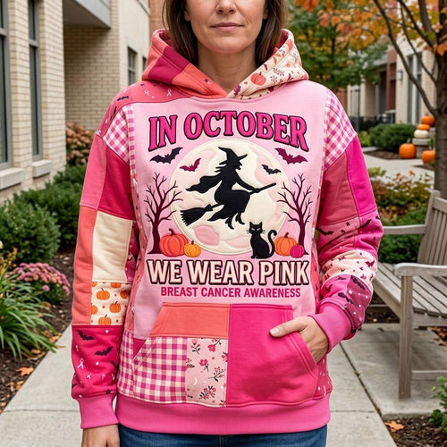 In October We Wear Pink Hoodie GFTONMU2262