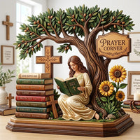 Christian Reading Wooden Block 3-Layers GFTONMU2289