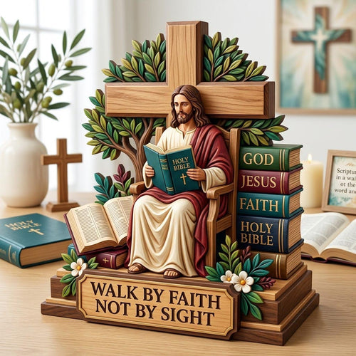 Jesus Bless Wooden Block 3-Layers GFTONMU2290