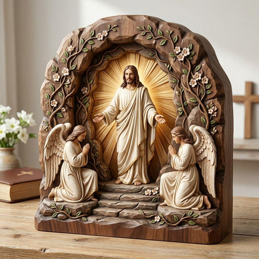 Jesus Bless Wooden Block 3-Layers GFTONMU2295