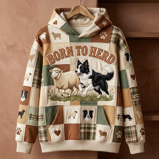 Border Collie Hoodie GFTONMU2452