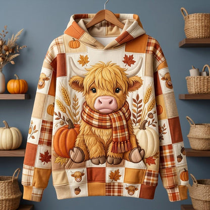 Highland Cow Hoodie GFTONMU2455