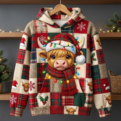 Highland Cow Hoodie GFTONMU2457