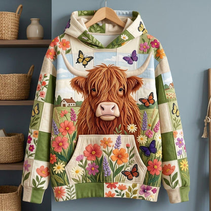 Highland Cow Hoodie GFTONMU2459