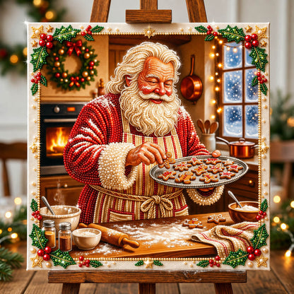 Santa Claus DIY Diamond Pearl Art Kit GFTONMU2578