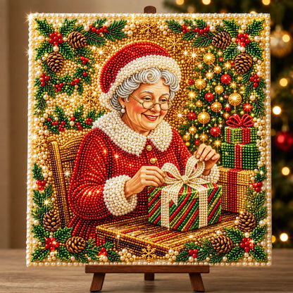 🔥 EARLY CHRISTMAS SALE 49% OFF - Merry Christmas DIY Diamond Pearl Art Kit GFTONMU2623