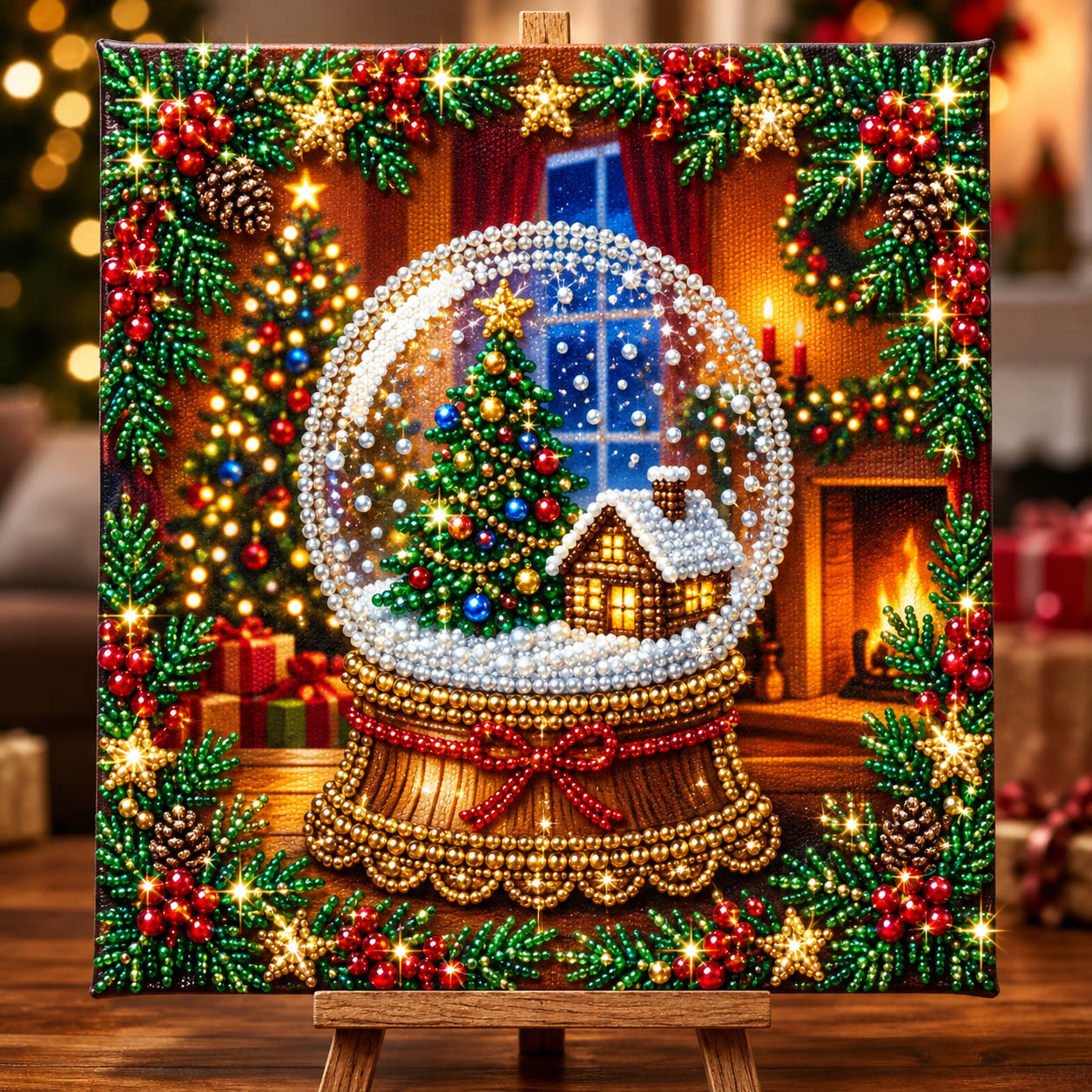 🔥 EARLY CHRISTMAS SALE 49% OFF - Merry Christmas DIY Diamond Pearl Art Kit GFTONMU2623