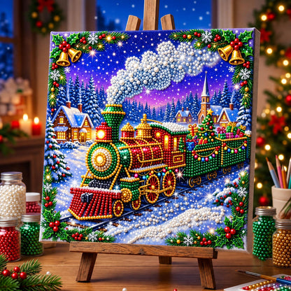 🔥 EARLY CHRISTMAS SALE 49% OFF - Merry Christmas DIY Diamond Pearl Art Kit GFTONMU2623