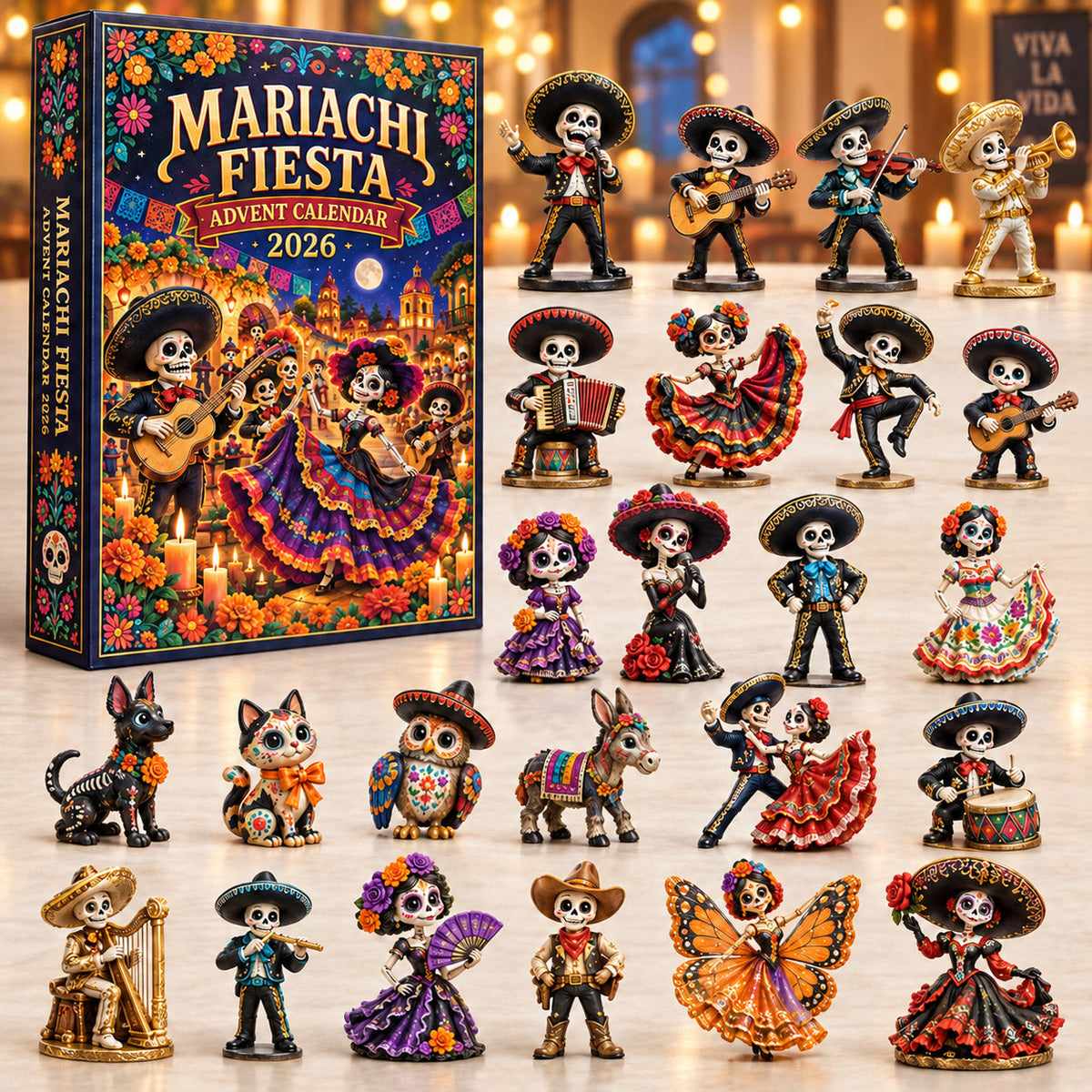Día de Muertos Advent Calendar 2026 GFTONMU2990