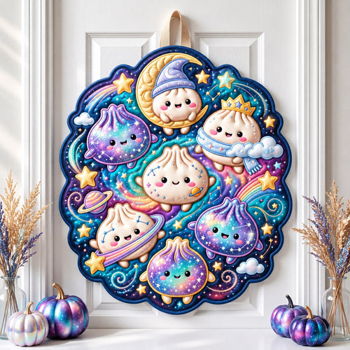 Dumpling Lover Custom Shape Quilted Door Hanger GFTONMU3091