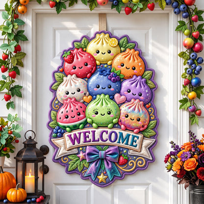 Dumpling Lover Custom Shape Quilted Door Hanger GFTONMU3092