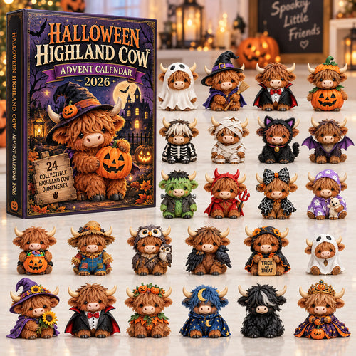 Highland Cow Advent Calendar 2026 GFTONMU3105
