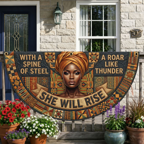 Melanin Queen Fan Flag GFTONMU321