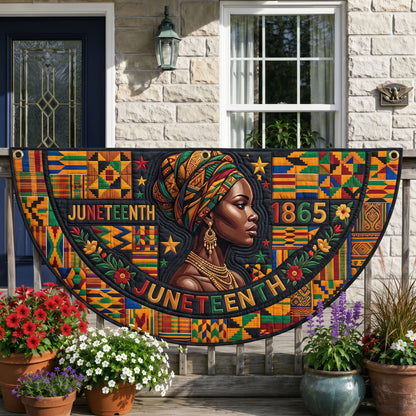 Melanin Queen Fan Flag GFTONMU322