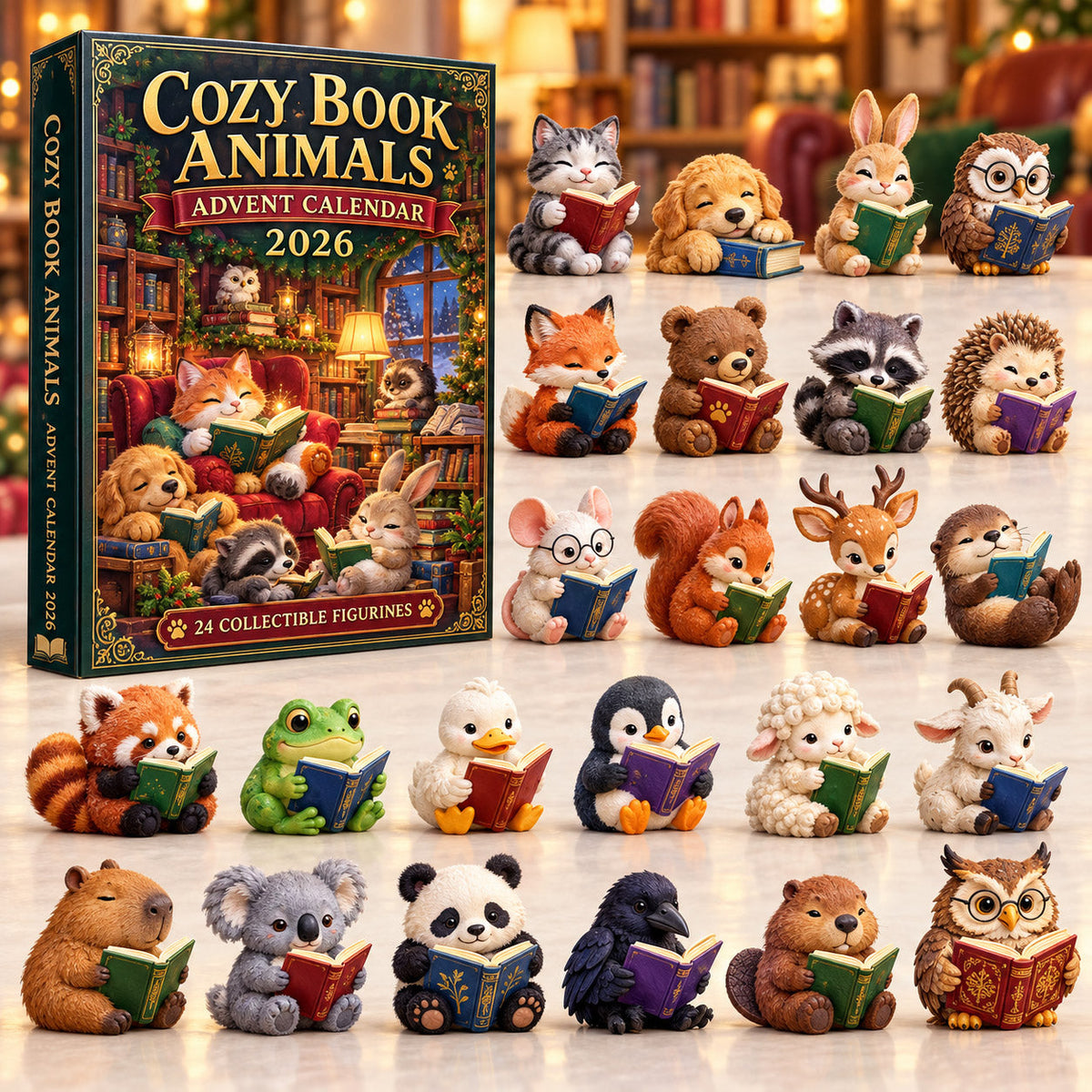 Animal Library Advent Calendar 2026 GFTONMU3226