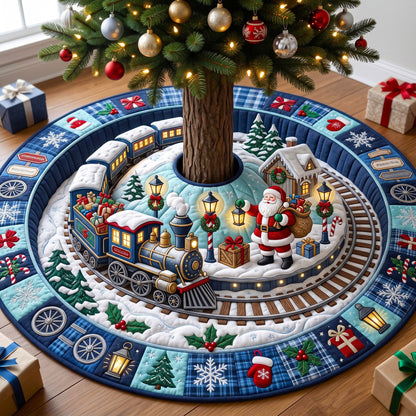 Holiday Express Quilted Tree Skirt GFTONMU3297