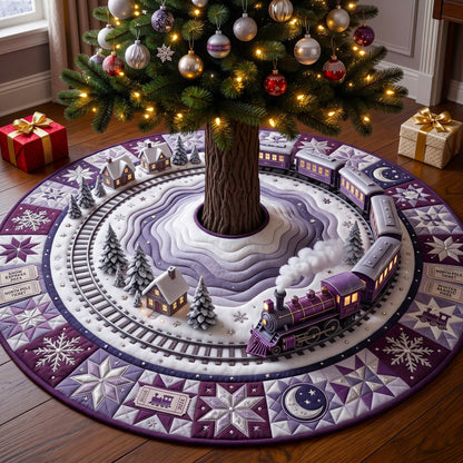Holiday Express Quilted Tree Skirt GFTONMU3299