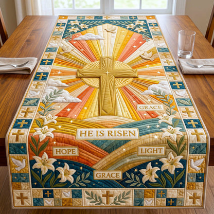 Christian Faith Quilted Table Runner GFTONMU3304