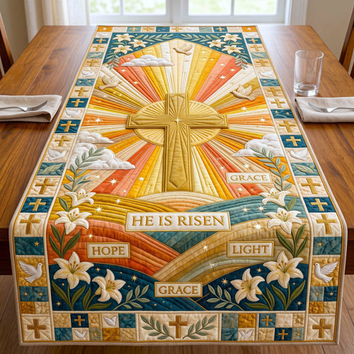 Christian Faith Quilted Table Runner GFTONMU3304