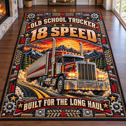 Trucker Life Area Rug GFTONMU3370